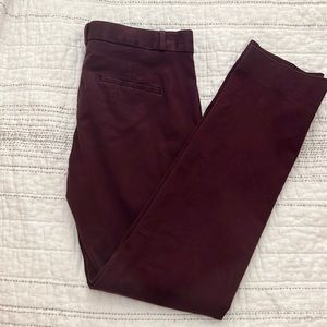 Banana Republic Ryan Pants Size 2 Purple